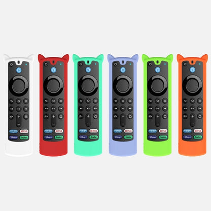 2 PCS Y26 Remote Control Case For Amazon ALEXA Voice Remote 3rd Gen(Red) - Consumer Electronics by buy2fix | Online Shopping UK | buy2fix