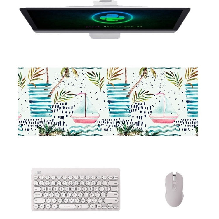 800x300x4mm Office Learning Rubber Mouse Pad Table Mat(9 Tropical Rainforest) - Mouse Pads by buy2fix | Online Shopping UK | buy2fix