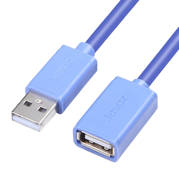 3 PCS Jasoz USB Male to Female Oxygen-Free Copper Core Extension Data Cable, Colour: Dark Blue 2m - USB Cable by buy2fix | Online Shopping UK | buy2fix