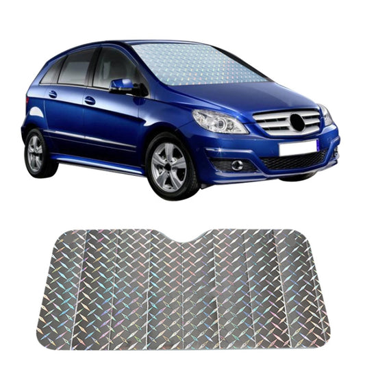 SHUNWEI 2 PCS Car Front Windshield Sunshade Summer Sun Protection And Heat Insulation Shading Board, Size: R-3934 130x70cm (Hatchback) - In Car by SHUNWEI | Online Shopping UK | buy2fix