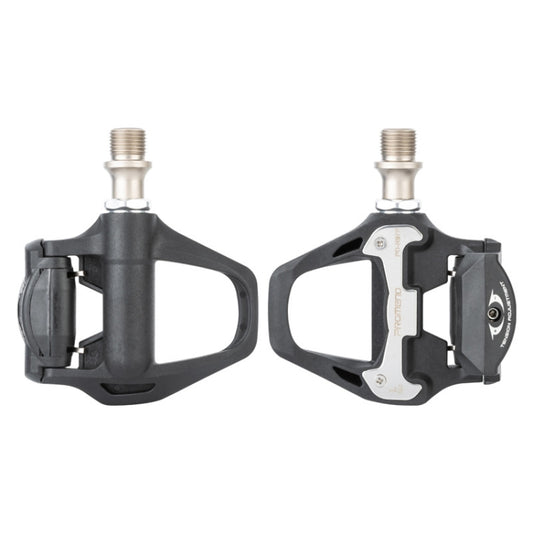1 Pair PROMEND PD-R97P Bicycle Self-Locking Pedal Road Bike Nylon Lock Pedal SPD System Cassette Palin Pedal(Black) - Outdoor & Sports by PROMEND | Online Shopping UK | buy2fix