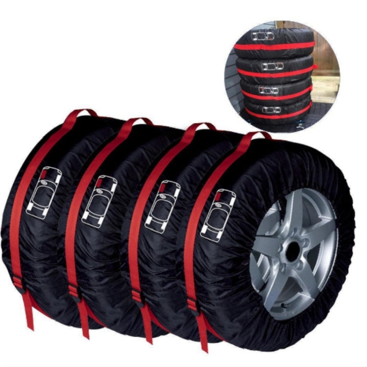 4 in 1 Waterproof Dustproof Sunscreen Car Tire Spare Tire Cover, Size:L - Aluminum Film PEVA by buy2fix | Online Shopping UK | buy2fix