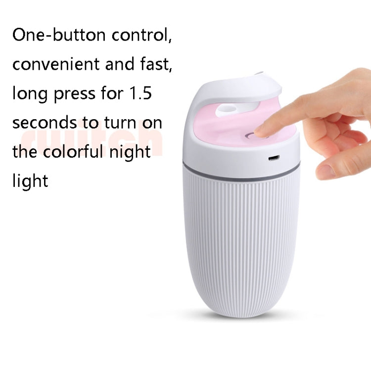 BD-MD1 Car Home USB Plug-In Air Purifier Colorful Lighting Humidifier(Pink) - Home & Garden by buy2fix | Online Shopping UK | buy2fix