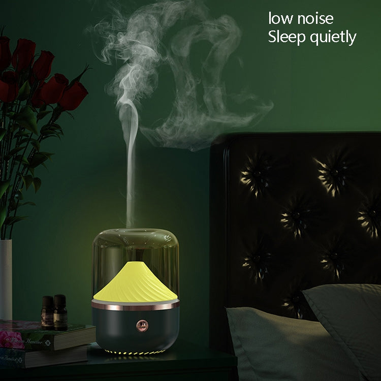 HX-930 Home Bedroom Round Mirror Essential Oil Aromatherapy Machine Ultrasonic Atomization Hydrating Spray Humidifier(Black) - Home & Garden by buy2fix | Online Shopping UK | buy2fix