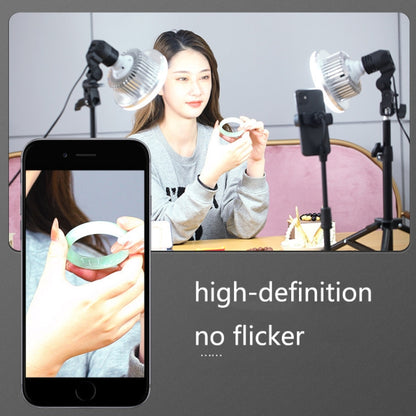 Mobile Phone Live Support Shooting Gourmet Beautification Fill Light Indoor Jewelry Photography Light, Style: 175W Mushroom Lamp + Stand - Consumer Electronics by buy2fix | Online Shopping UK | buy2fix