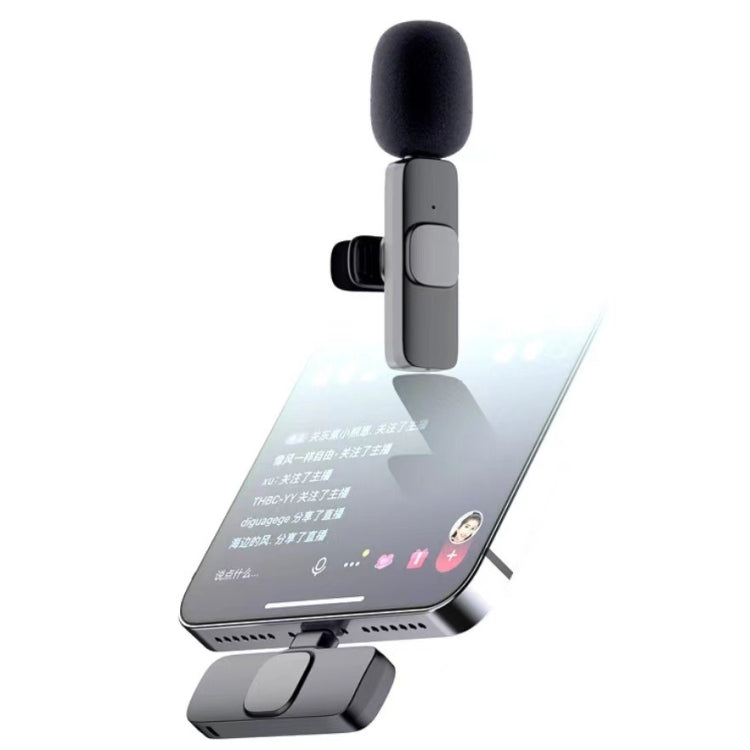 Lavalier Wireless Microphone Mobile Phone Live Video Shooting Small Microphone, Specification: 8 Pin Direct 1 To 1 - Consumer Electronics by buy2fix | Online Shopping UK | buy2fix