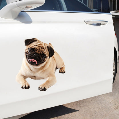 Style 1 Large 3D Simulation Dog Car Stickers Rain-Proof Sunscreen Car Sticker Scratch Shaving Decoration Stickers - In Car by buy2fix | Online Shopping UK | buy2fix