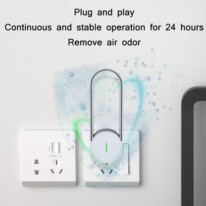 USB Plug-In Negative Ion Air Purifier Odor Deodorizer(Black) - Home & Garden by buy2fix | Online Shopping UK | buy2fix