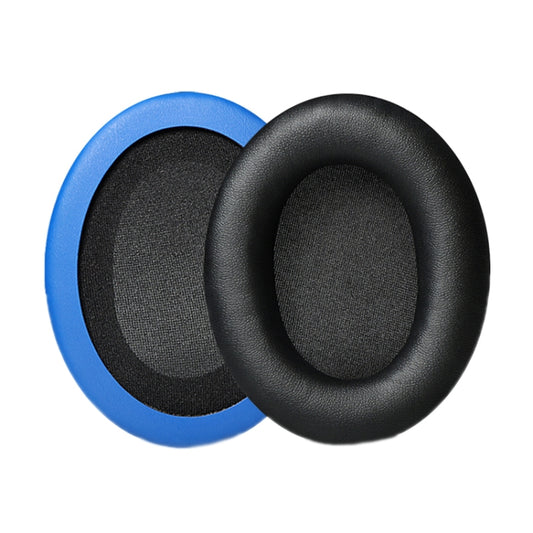 2pcs Headset Earmuffs For Kingston HyperX Cloud II / Silver / Alpha / Flight / Stinger, Color: Black+Blue Protein Skin - Earmuff & Pad by buy2fix | Online Shopping UK | buy2fix