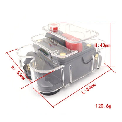 CB2 Car RV Yacht Audio Modification Automatic Circuit Breaker Switch, Specification: 50A - In Car by buy2fix | Online Shopping UK | buy2fix