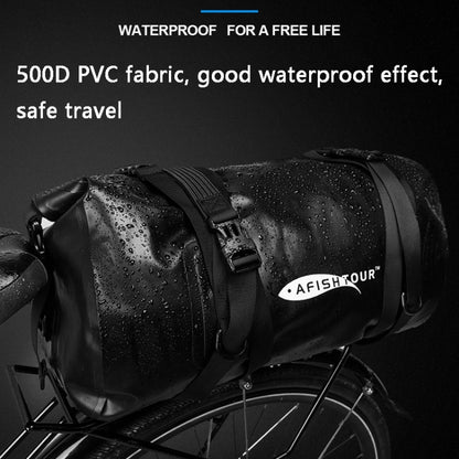 AFISHTOUR FW2066 20L Outdoor Sports Bike Rear Rack Bag(Black) - Bicycle Bags by AFISHTOUR | Online Shopping UK | buy2fix