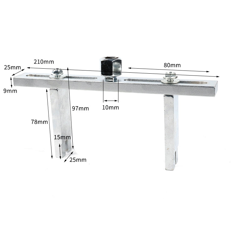 Adjustable Universal Fuel Tank Cap Removal Tool, Style: Right Angle Type - In Car by buy2fix | Online Shopping UK | buy2fix