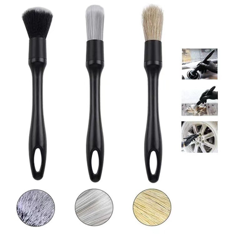 3 PCS / Set Car Interior Air Conditioning Cleaning Nylon Brush - In Car by buy2fix | Online Shopping UK | buy2fix