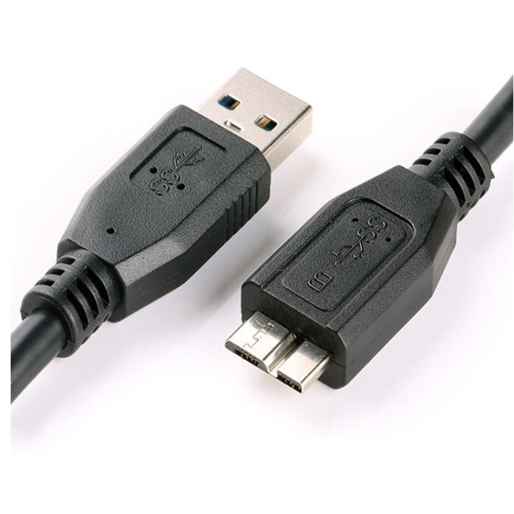 USB 3.0 Male To Micro USB HDD Data Cord For External Mobile HDD,Cable Length:1.8m(Black) -  by buy2fix | Online Shopping UK | buy2fix