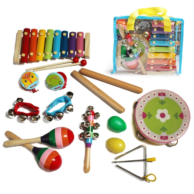 14 PCS / Set Children Orff Percussion Playset - Musical Instrument Toys by buy2fix | Online Shopping UK | buy2fix