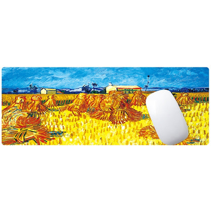 400x900x2mm Locked Am002 Large Oil Painting Desk Rubber Mouse Pad(Autumn Leaves) - Mouse Pads by buy2fix | Online Shopping UK | buy2fix