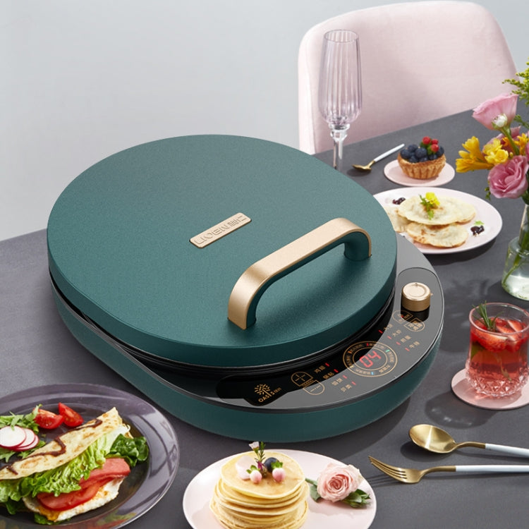 G-3T LIVEN Household Electric Baking Pan Automatic Pancake Maker, CN Plug(Green) - Home & Garden by buy2fix | Online Shopping UK | buy2fix