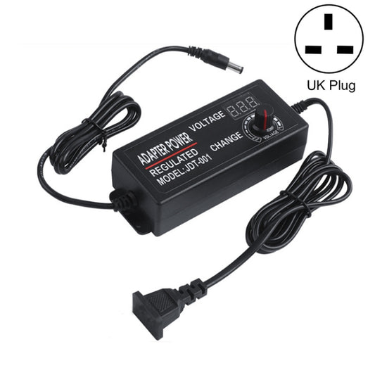 HuaZhenYuan 3-12V5A High Power Speed Regulation And Voltage Regulation Power Adapter With Monitor, Model: UK Plug - Consumer Electronics by HuaZhenYuan | Online Shopping UK | buy2fix