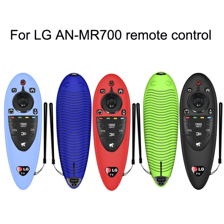 2 PCS Remote Control Dustproof Silicone Protective Cover For LG AN-MR500 Remote Control(Red) - Consumer Electronics by buy2fix | Online Shopping UK | buy2fix