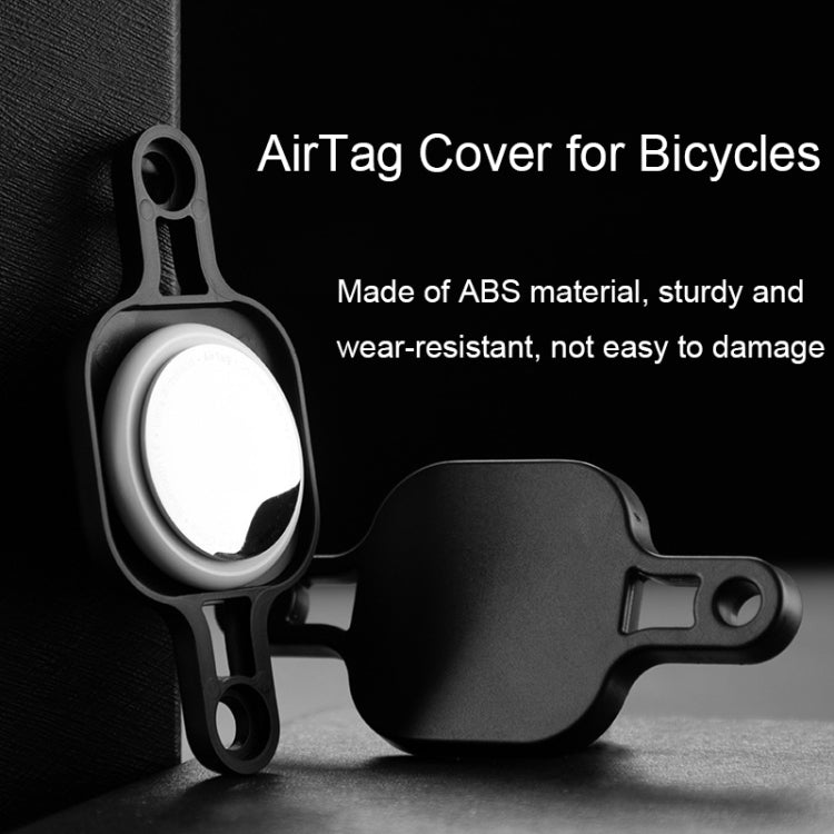 Bicycle Tracker Anti-Lost Cover for AirTag, Color: 4633 Black - Holders by buy2fix | Online Shopping UK | buy2fix