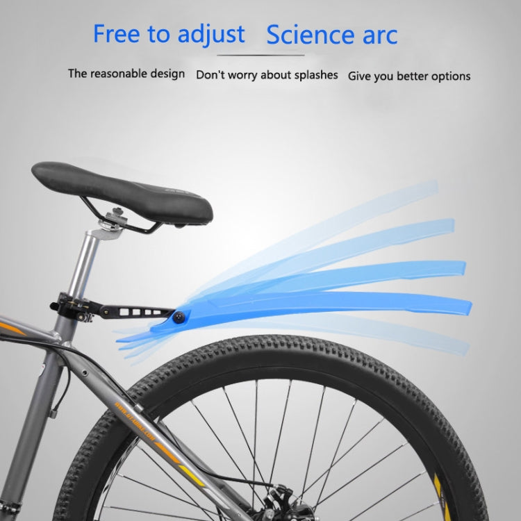 2632 Bicycle Quick Release Mudguards, Style: Widened (White) - Outdoor & Sports by buy2fix | Online Shopping UK | buy2fix