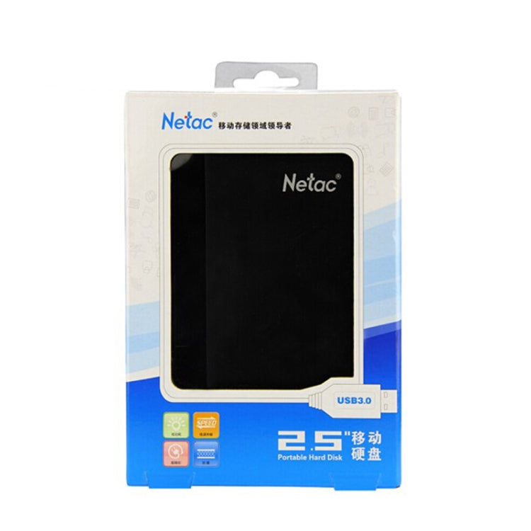 Netac K218 High Speed 2.5 Inch Software Encrypted Mobile Hard Drive, Capacity: 1TB - External Hard Drives by Netac | Online Shopping UK | buy2fix