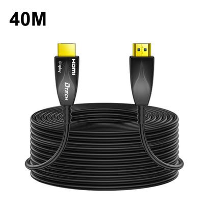DTECH HDMI 2.0 Version Fiber Optical Line 4K 60Hz Large Screen TV Engineering Wiring, Length: 40m - Cable by DTECH | Online Shopping UK | buy2fix