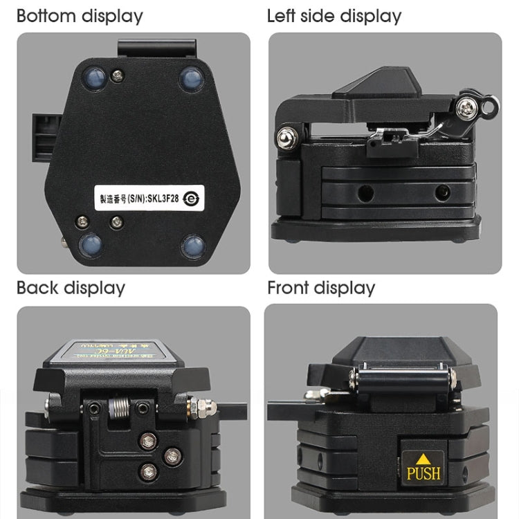 COMPTYCO AUA-6C High-Precision Cold Splicing Hot Melt Universal Fiber Optic Cable Cutter - Lan Cable and Tools by COMPTYCO | Online Shopping UK | buy2fix