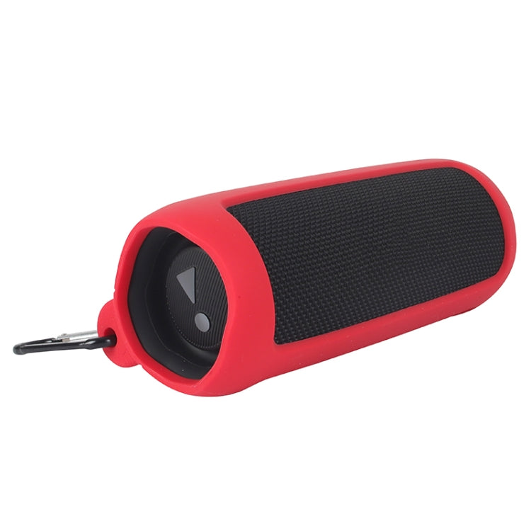 Bluetooth Speaker Silicone Protective Case For JBL Flip6(Red) - Protective Case by buy2fix | Online Shopping UK | buy2fix