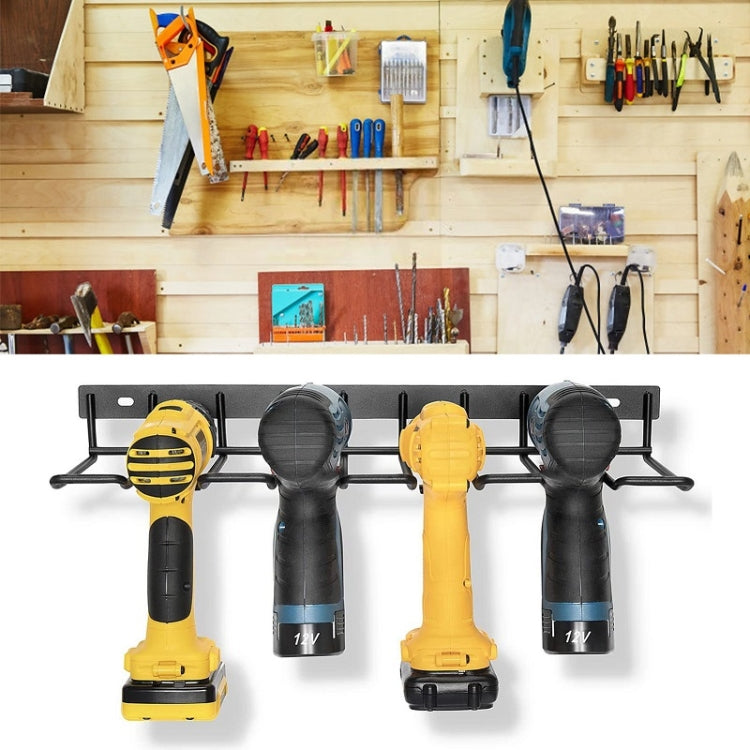 Wall Mounted Handheld Drill Tool Storage Rack, Specification: Single Rack - Others by buy2fix | Online Shopping UK | buy2fix