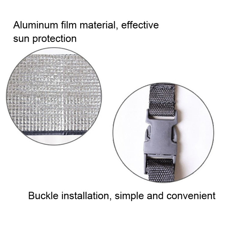 Universal Air Conditioner Cover  Aluminum Foil Composite Flame Retardant Rainproof  Cover(80 x 40cm) - Home & Garden by buy2fix | Online Shopping UK | buy2fix