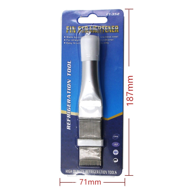 Air Conditioner Fin Cleaning Tool Coil Comb Folding Brush - Home & Garden by buy2fix | Online Shopping UK | buy2fix