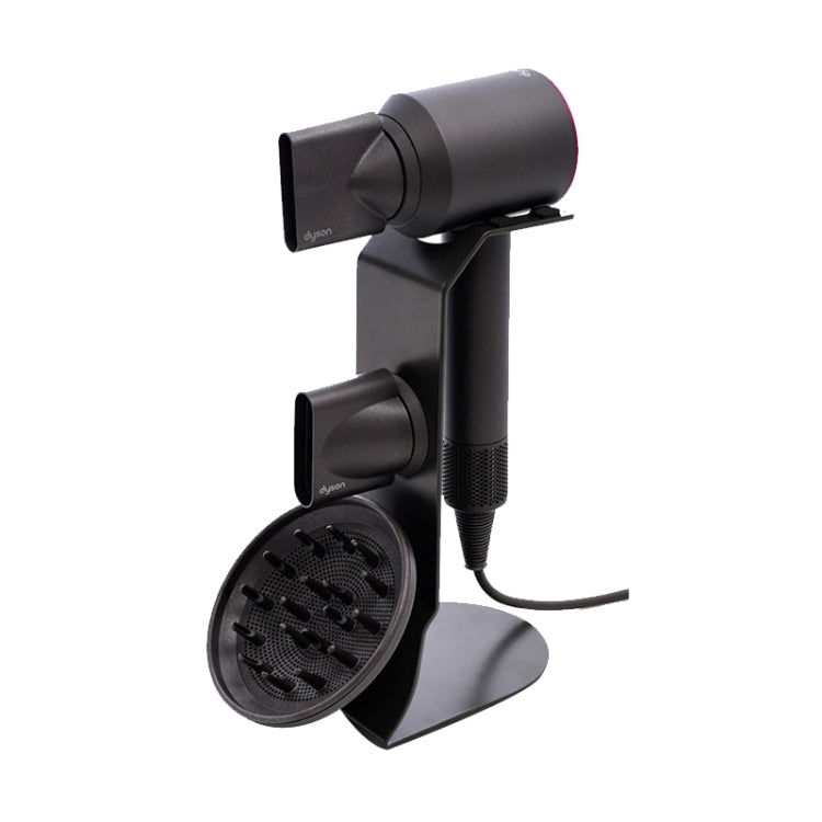 Punch Free Standing Hair Dryer Stand For Dyson 004 Black - Home & Garden by buy2fix | Online Shopping UK | buy2fix