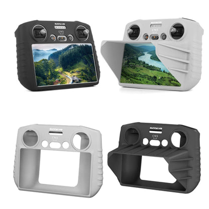 Sunnylife For Mini 3 Pro DJI RC Remote Control Silicone Protective Case, Style: Without Hood (Gray) - DJI & GoPro Accessories by Sunnylife | Online Shopping UK | buy2fix