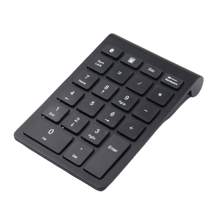 BT304 22 Keys Laptop Mini Wireless Keyboard, Spec: Bluetooth (Silver Black) - Wireless Keyboard by buy2fix | Online Shopping UK | buy2fix