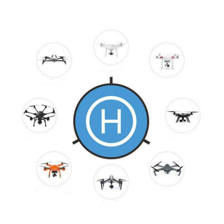Universal Foldable Helipad Landing Pad For Drone Diameter 55cm - DJI & GoPro Accessories by buy2fix | Online Shopping UK | buy2fix