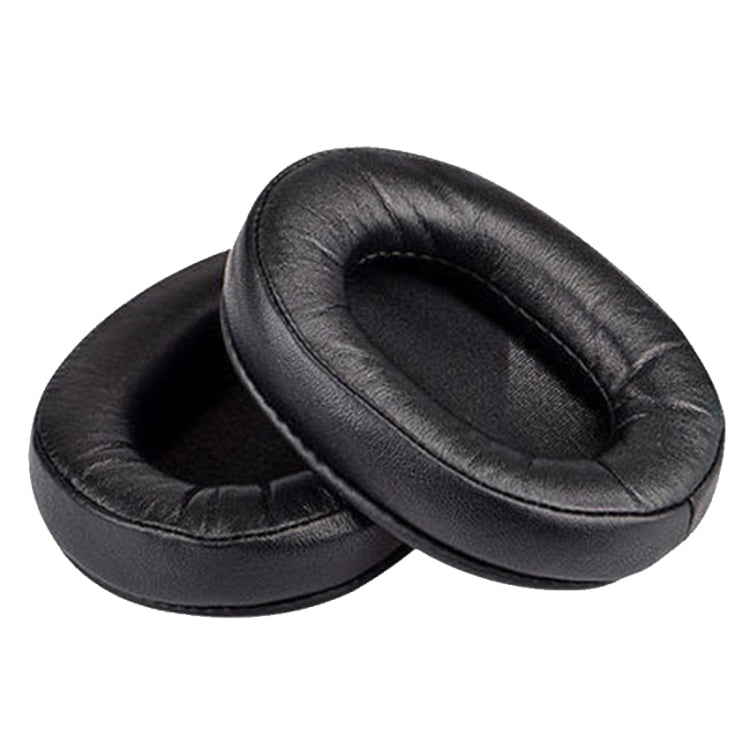 2 PCS Headset Sponge Earmuffs For SONY MDR-7506 / V6 / 900ST, Color: Black Lambskin - Apple Accessories by buy2fix | Online Shopping UK | buy2fix