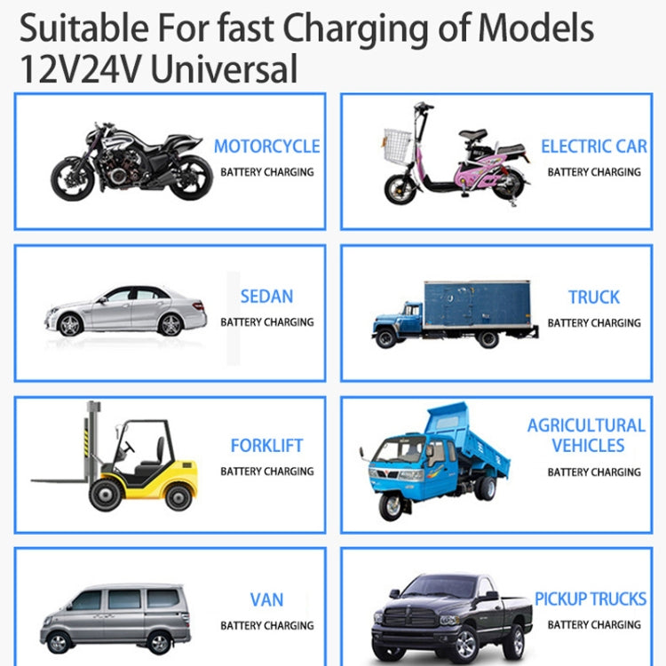 ANJING AJ-618E Battery Charger Car Battery Repairer, Model: US Plug - In Car by buy2fix | Online Shopping UK | buy2fix