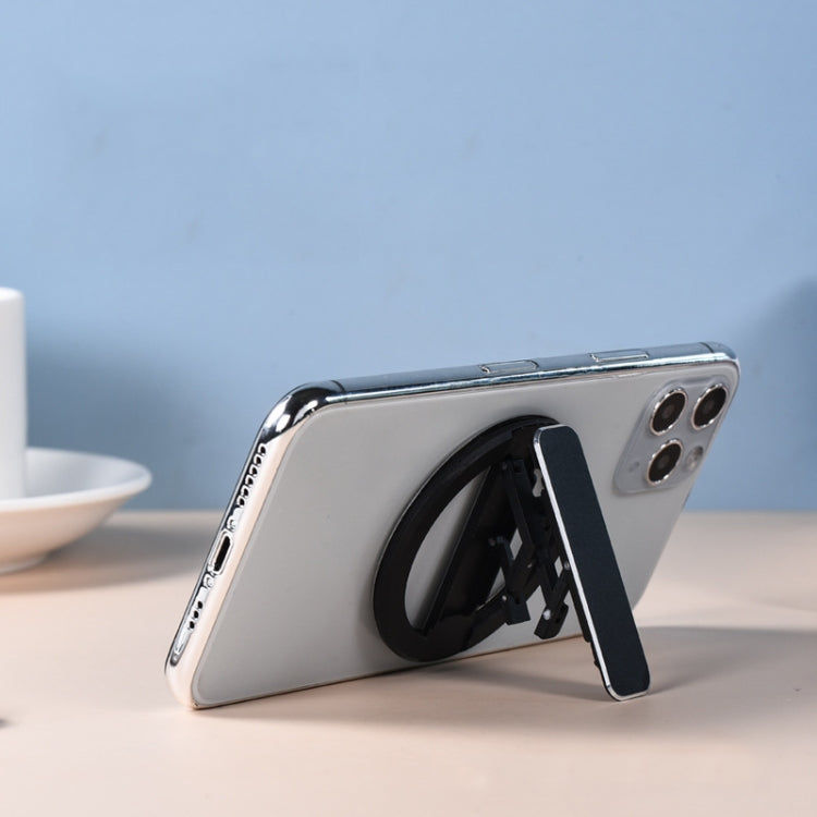 MagSafe Aluminum Alloy Magnetic Phone Holder(Black) - Desktop Holder by buy2fix | Online Shopping UK | buy2fix