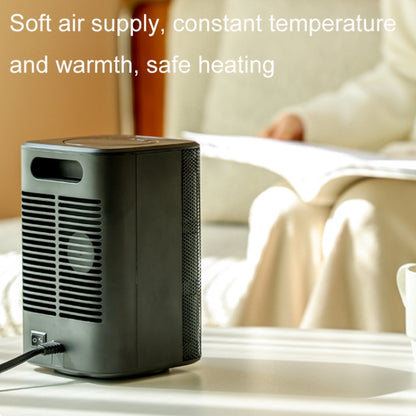 WT-WA2 Home Desktop Mini Warm Air Machine Heating Heater, Plug Type: US Plug(Black) - Consumer Electronics by buy2fix | Online Shopping UK | buy2fix