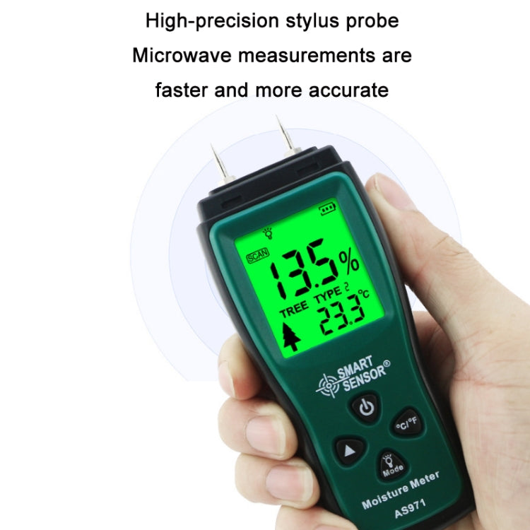 Smart Sensor AS971 Moisture Content Tester For Wood Furniture Making - Consumer Electronics by Smart Sensor | Online Shopping UK | buy2fix