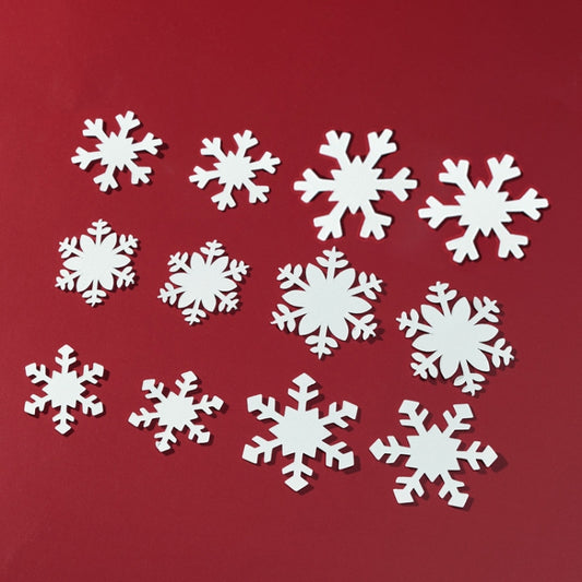 Snowflake Cool Theme Jewelry Ornaments Product Shooting Props - Camera Accessories by buy2fix | Online Shopping UK | buy2fix