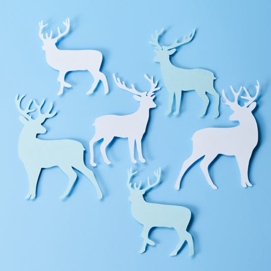 Paper-cut Deer Cool Theme Jewelry Ornaments Product Shooting Props - Camera Accessories by buy2fix | Online Shopping UK | buy2fix