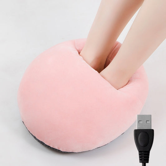 USB Heating Foot Warmer Comfortable Plush Foot Warmer(Pink) - Consumer Electronics by buy2fix | Online Shopping UK | buy2fix