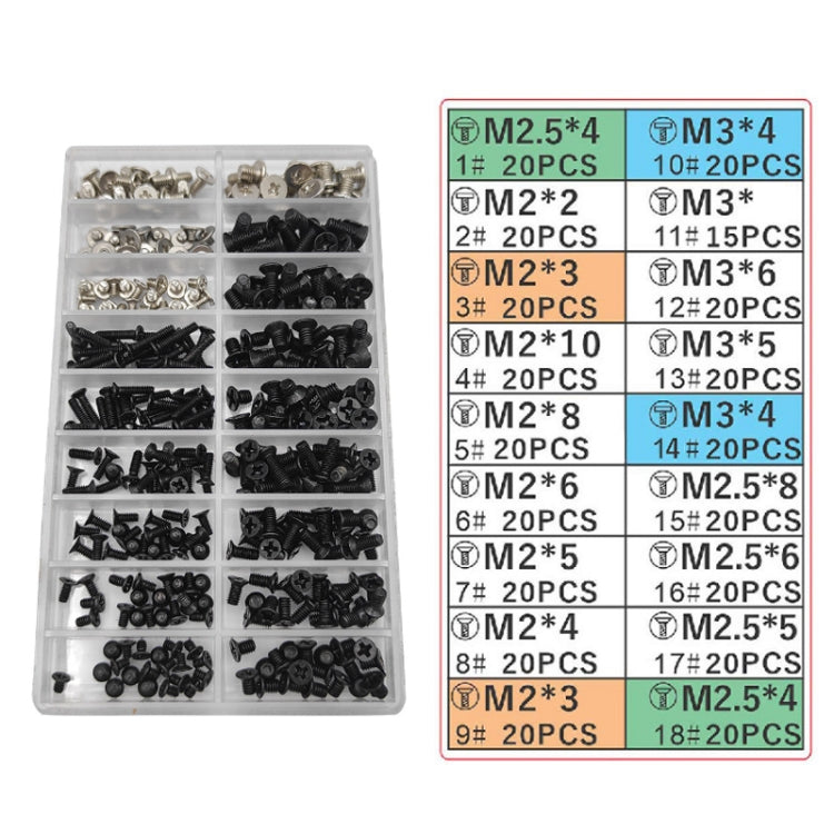 355 PCS/Set+Tweeter+Screwdriver M2/M3/M2.5 Laptop Universal Screw Set - Screws by buy2fix | Online Shopping UK | buy2fix