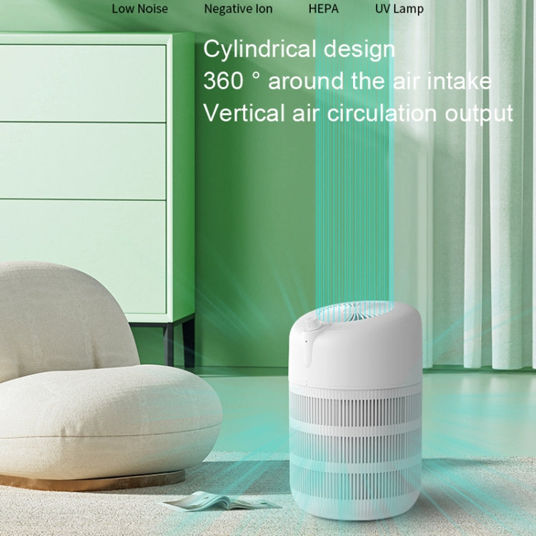 KJ290 Home Negative Ion Air Purifier(Minimalist EU Plug) - Home & Garden by buy2fix | Online Shopping UK | buy2fix