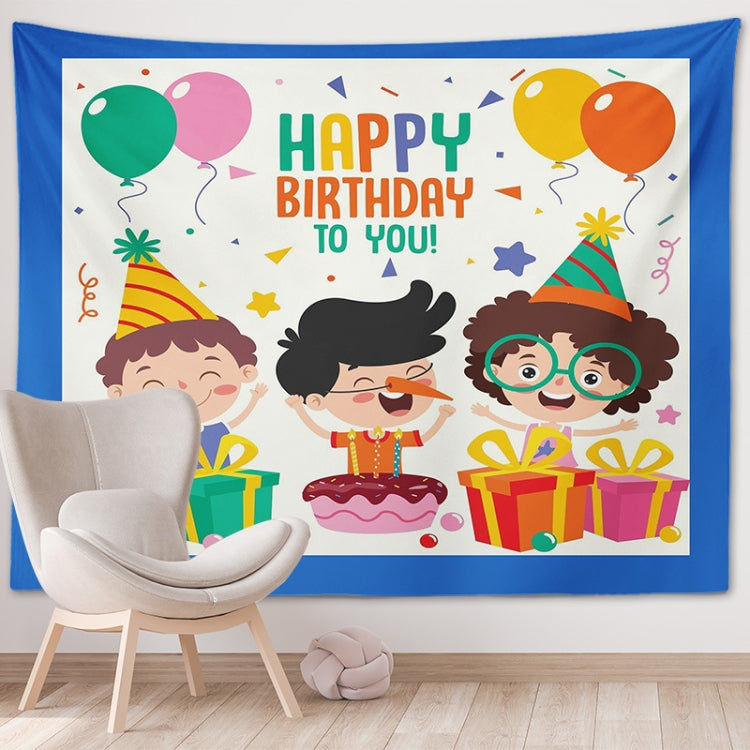 Happy Birthday Photo Backdrop Party Decoration Tapestry, Size: 100x75cm(GT56-4) - Camera Accessories by buy2fix | Online Shopping UK | buy2fix