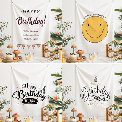 GT282 Birthday Background Cloth Party Scene Arranges Children Photos, Size: 150x200cm Velvet Cloth(22) - Camera Accessories by buy2fix | Online Shopping UK | buy2fix