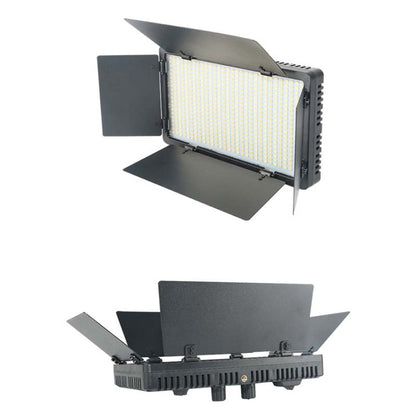 E600 3-color Temperature 40W 3200K-5600K LED Flat Panel Lights Live Broadcast Fill Light,EU Plug -  by buy2fix | Online Shopping UK | buy2fix