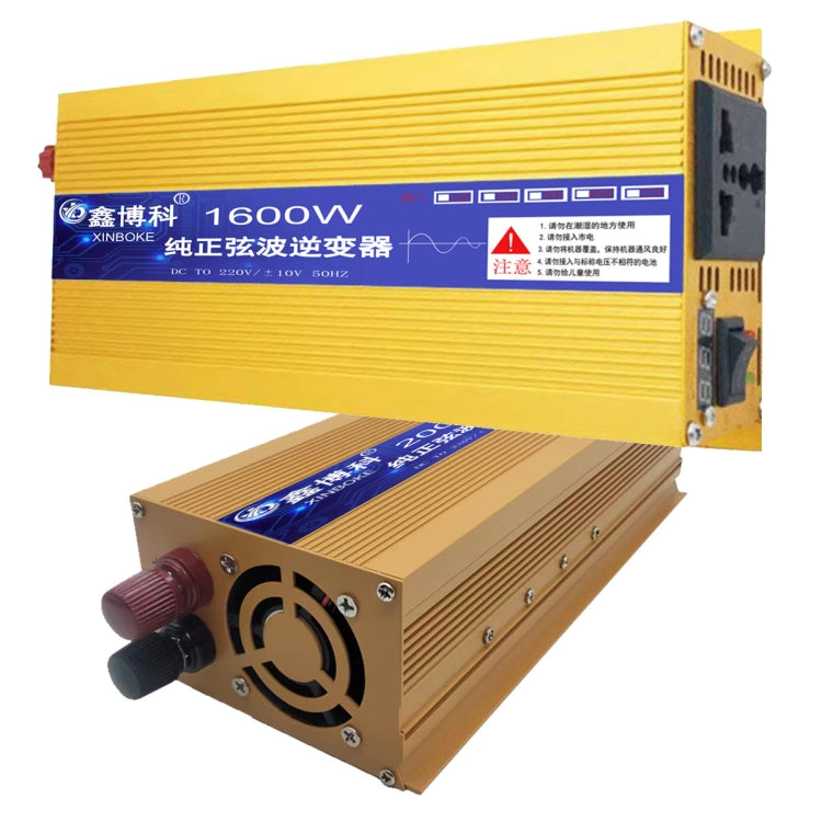 XINBOKE High Power Household Car Sine Wave Inverter 48V 2000W To 220V 1000W(Single Display) - In Car by XINBOKE | Online Shopping UK | buy2fix